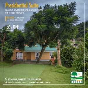 Discount offer at Green Valley Resort